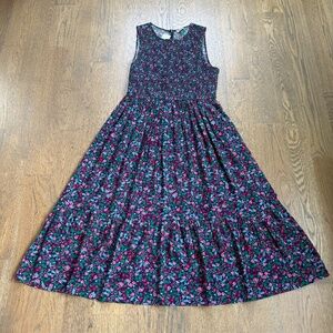 NWT J Crew Sleeveless Floral Midi Dress